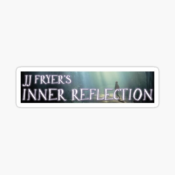 Inner Reflection Banner Sticker