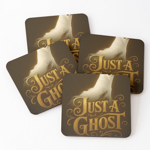 Item preview, Vintage Gold Ghost with Ornate Typography designed and sold by Daagath.