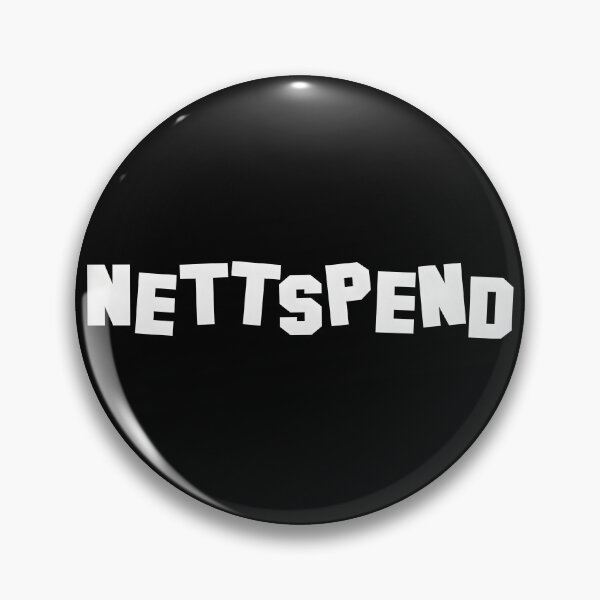 Item preview, Nettspend crooked text merchandise design designed and sold by 808Garments.