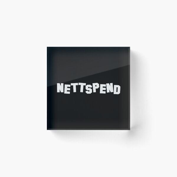Item preview, Nettspend crooked text merchandise design designed and sold by 808Garments.