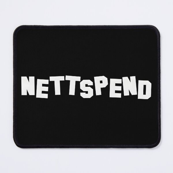 Item preview, Nettspend crooked text merchandise design designed and sold by 808Garments.