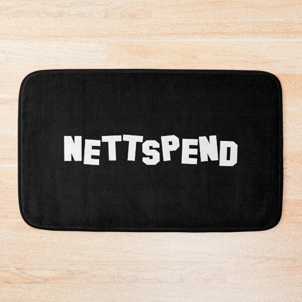 Item preview, Nettspend crooked text merchandise design designed and sold by 808Garments.