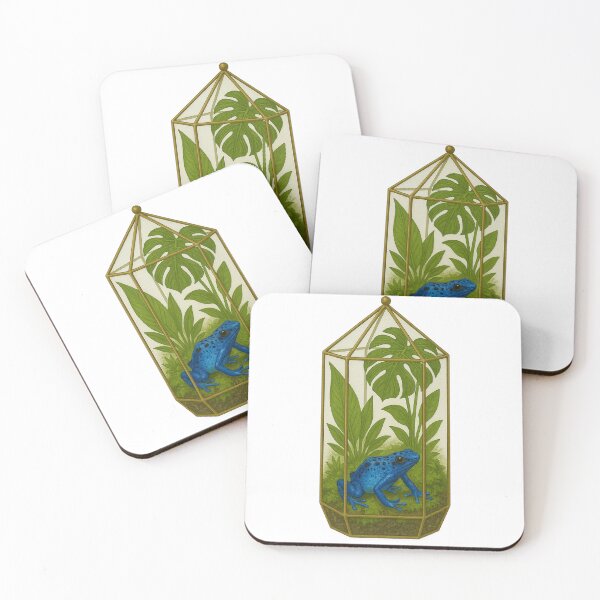Item preview, Poison Dart Frog in Terrarium designed and sold by thehaywirehoney.