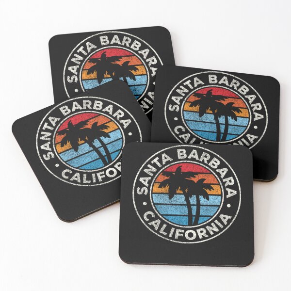 Item preview, Santa Barbara California CA Vintage Graphic Retro 70s designed and sold by boatngsxzx.