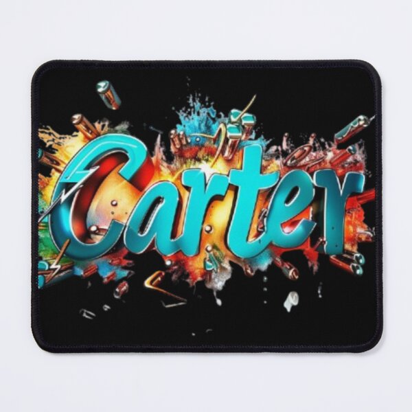 Item preview, Carter 3D Graffiti Style Name Art designed and sold by AlexLineArt.
