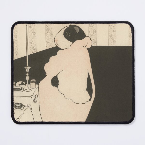 Item preview, La Dame aux Camélias – Guinea Pig Edition (After Aubrey Beardsley) designed and sold by gandolfwizard.