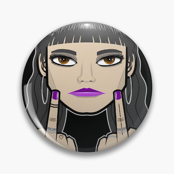 Item preview, Wiley Salute (Dark Hair)  	 designed and sold by slkuiguqqq45.