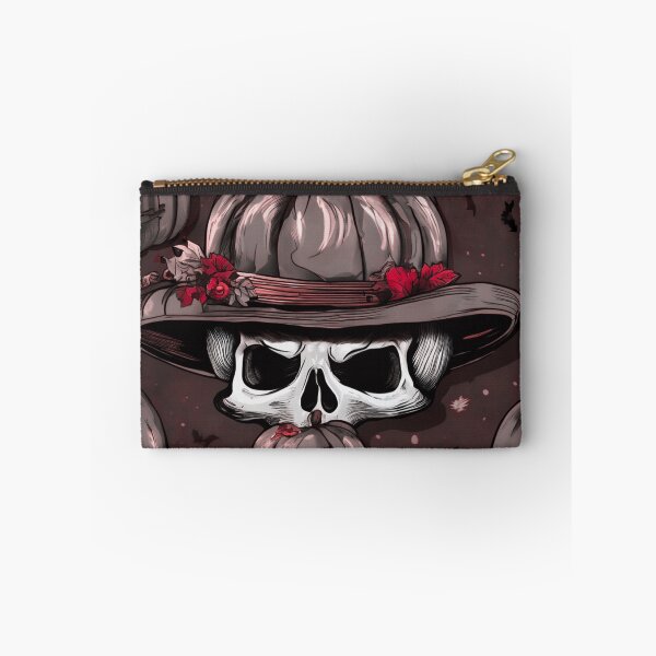 Item preview, Skull in a Pumpkin Hat designed and sold by Zofia Sosnecka.