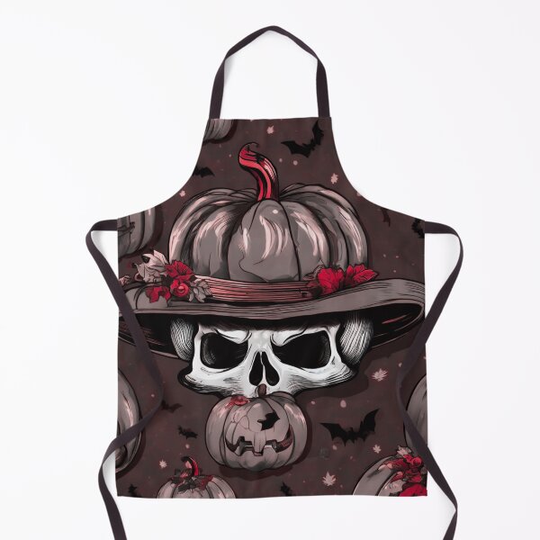 Item preview, Skull in a Pumpkin Hat designed and sold by Zofia Sosnecka.