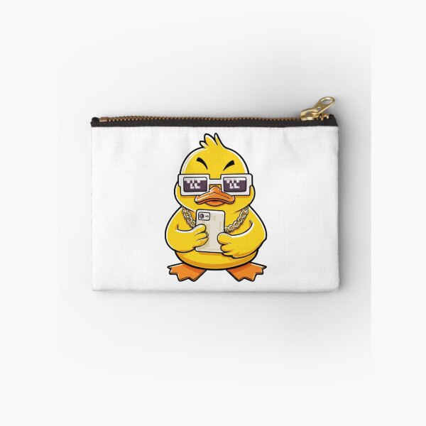 Item preview, Cool Duck Meme – Gangsta Duck with Sunglasses & Smartphone | Funny Hip Hop Cartoon designed and sold by abicir.