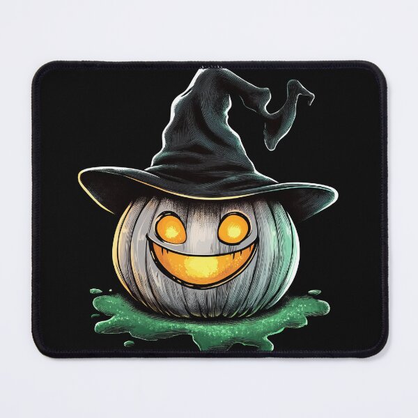 Item preview, Witchy Smiling Pumpkin with Glowing Eyes designed and sold by Daagath.
