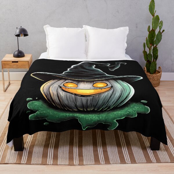 Item preview, Witchy Smiling Pumpkin with Glowing Eyes designed and sold by Daagath.