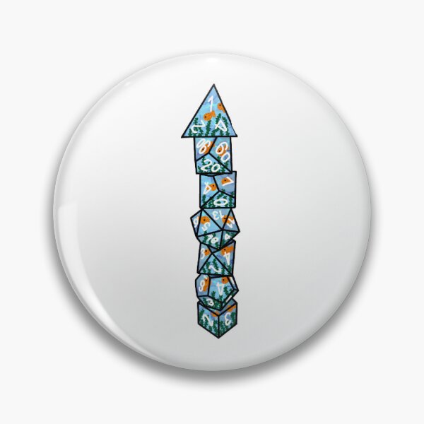 Item preview, Dice Stack - Goldfish in Water designed and sold by Cozapalmtree.