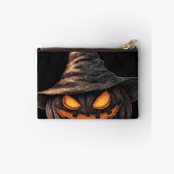 Item preview, Sinister Jack-o'-Lantern in Worn Witch Hat designed and sold by Daagath.