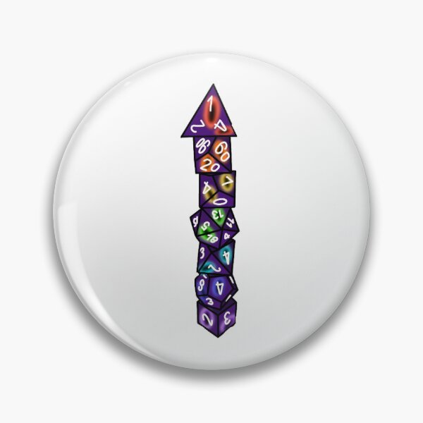 Item preview, Dice Stack - Purple Rainbow Eyes  designed and sold by Cozapalmtree.