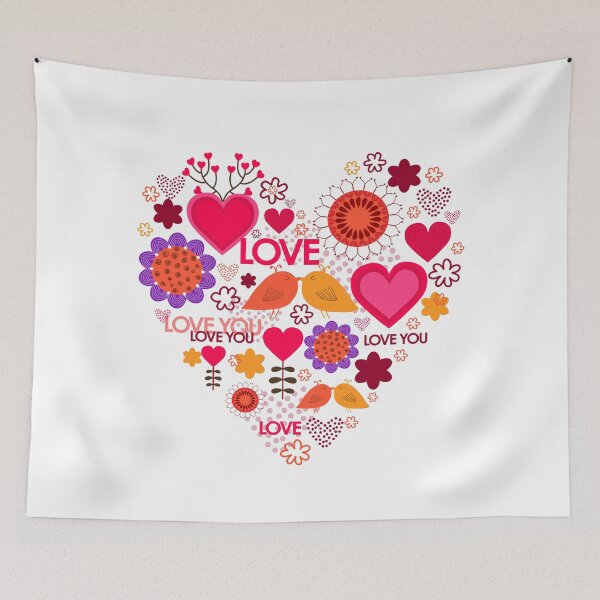 Item preview, Happy Valentine's Day. Beautiful heart. Love designed and sold by smotrivnebo.