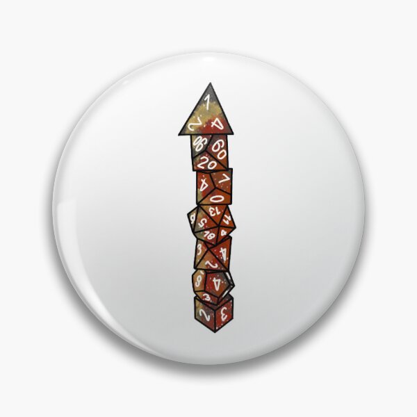 Item preview, Dice Stack - Fire designed and sold by Cozapalmtree.