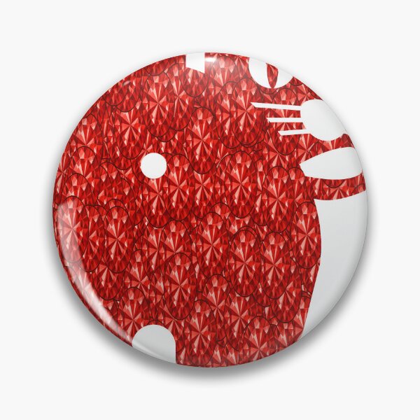 Item preview, Red Rhinestone Cat designed and sold by TheIconSmith.