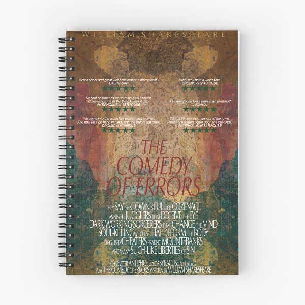 Item preview, "The Comedy of Errors" Shakespeare Quotation designed and sold by nosoonersaid.
