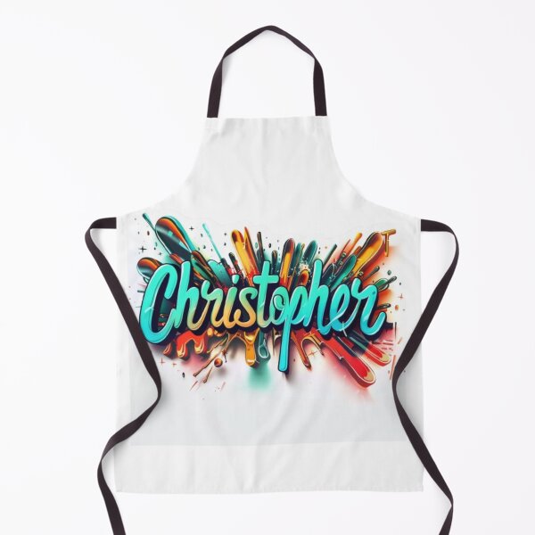 Item preview, Christopher 3D Graffiti Style Name Art designed and sold by AlexLineArt.