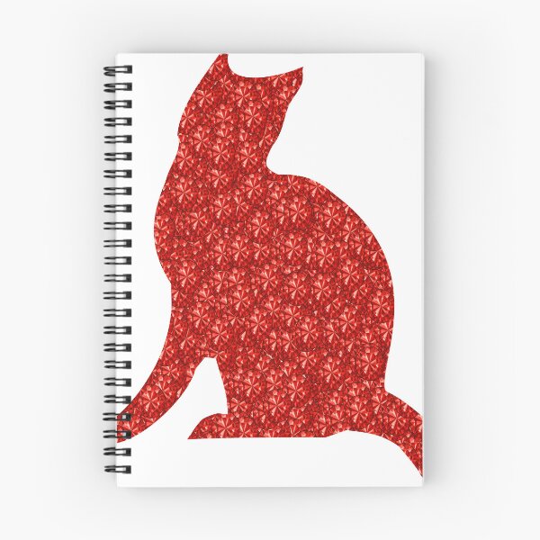 Item preview, Red Rhinestone Cat designed and sold by TheIconSmith.