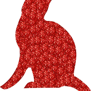 Artwork thumbnail, Red Rhinestone  Cat  by TheIconSmith
