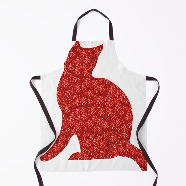 Item preview, Red Rhinestone  Cat  designed and sold by TheIconSmith.