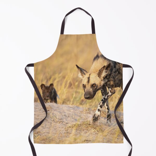 Item preview, African Wild Dog Mother with Pups – Rare Botswana Safari Encounter designed and sold by DavideAntoniani.