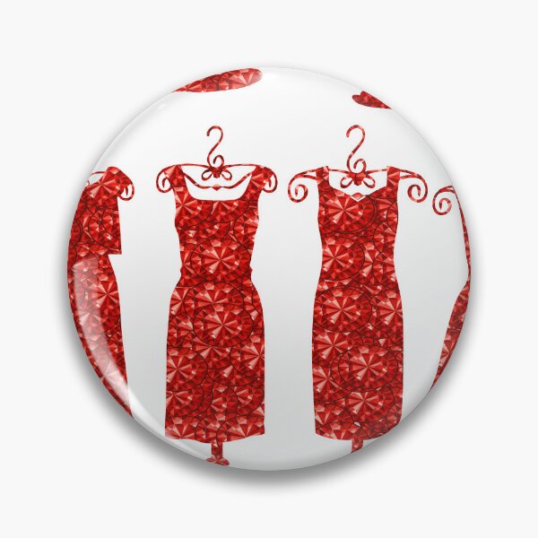 Item preview, Red Rhinestone Dresses And Accessories designed and sold by TheIconSmith.