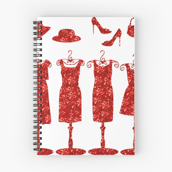 Item preview, Red Rhinestone Dresses And Accessories designed and sold by TheIconSmith.