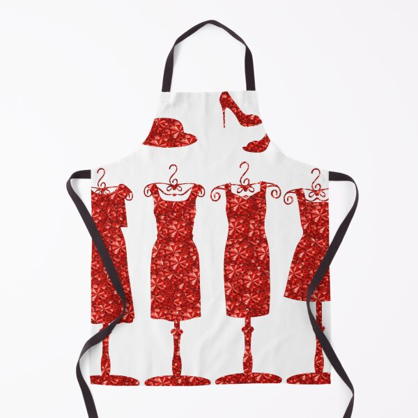 Item preview, Red Rhinestone Dresses And Accessories designed and sold by TheIconSmith.