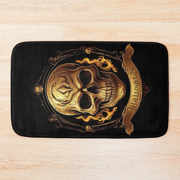 Item preview, The Golden Halloween Crest designed and sold by CamillaCreation.