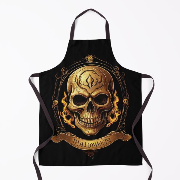 Item preview, The Golden Halloween Crest designed and sold by CamillaCreation.