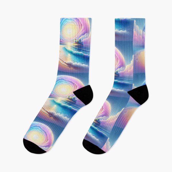 Item preview, Dreamy Ocean Sunset | Surreal Tropical Paradise Art designed and sold by UXVisionCraft28.
