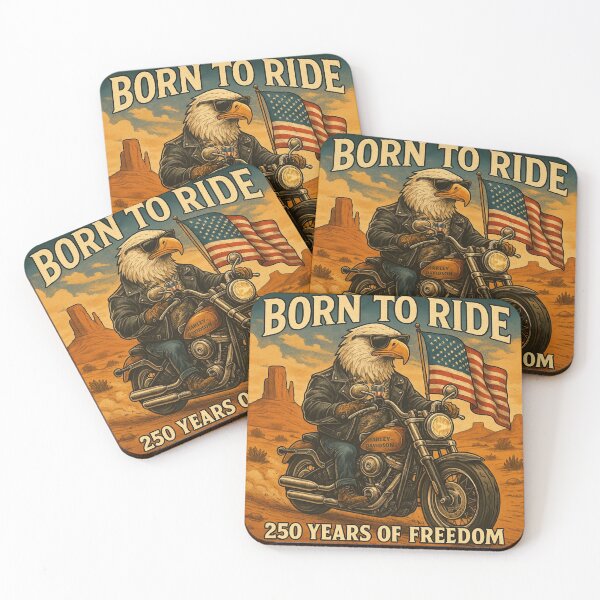 Item preview, 250th Anniversary of the USA -Born to Ride designed and sold by Collins Design.
