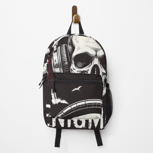 Item preview, Enigmatic Goth Skull with Headphones | Gothic Music, Darkwave & Metal Art designed and sold by EnigmaticGoth.
