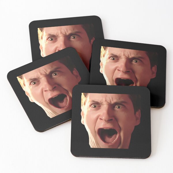 Item preview, Tobey Maguire Screaming Face Meme  	 designed and sold by lastrmzddn20.