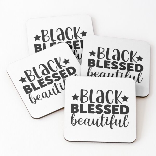 Item preview, Black Blessed Beautiful Art designed and sold by Lulunza.