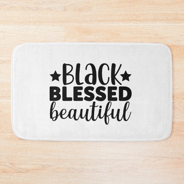 Item preview, Black Blessed Beautiful Art designed and sold by Lulunza.