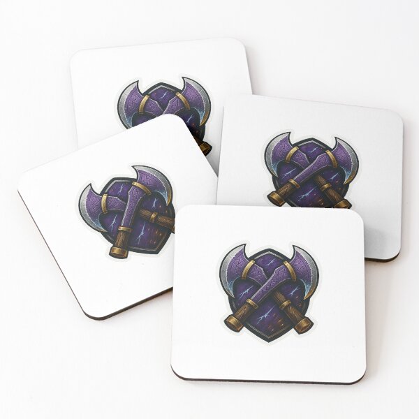 Item preview, Forged Warrior Emblem designed and sold by pixelpulsenyc.