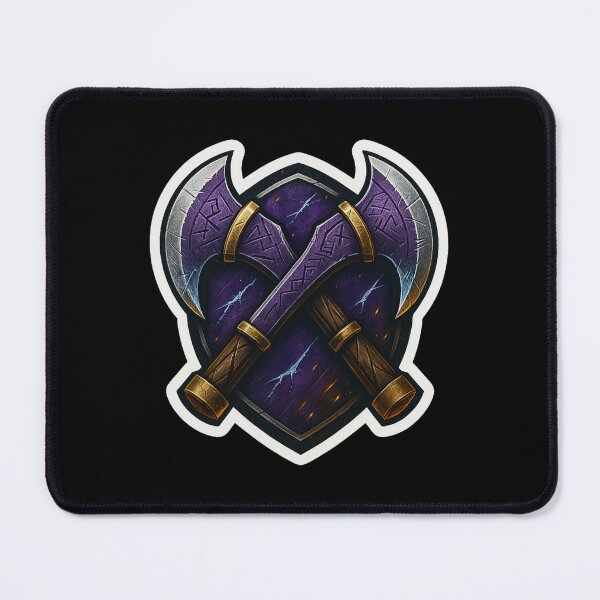 Item preview, Forged Warrior Emblem designed and sold by pixelpulsenyc.