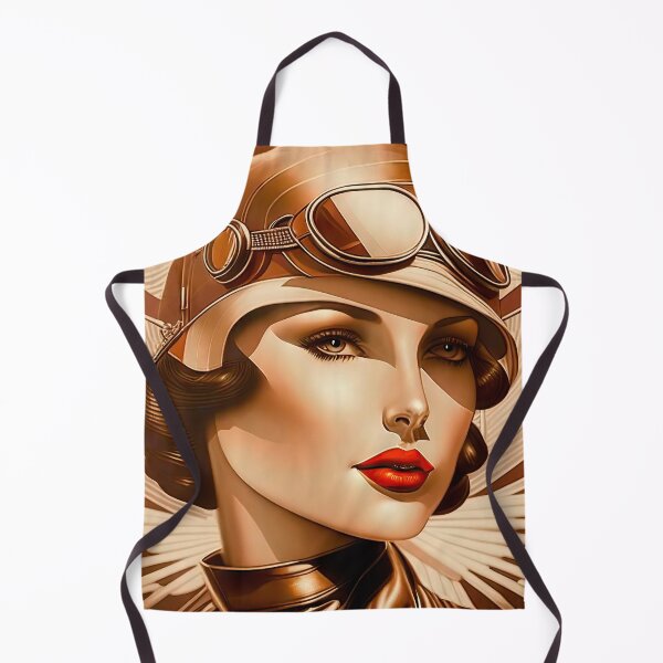 Item preview, Art Deco Aviatrix designed and sold by LanaGustavsson.