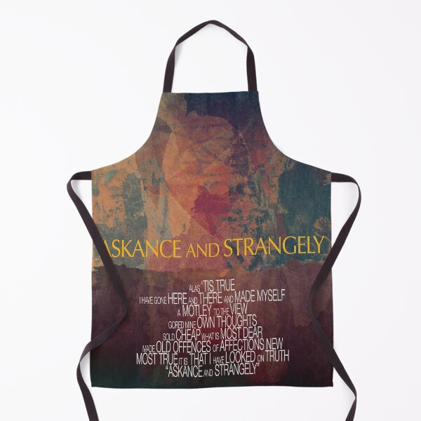 Item preview, "Askance and Strangely" Shakespeare Soneto 110 designed and sold by nosoonersaid.
