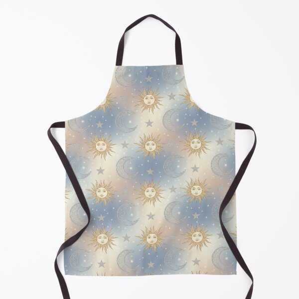 Item preview, Sun Moon and Stars Blue and Yellow designed and sold by Ciervo Primavera.