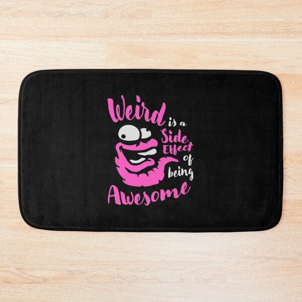 Item preview, Crazy Worm Weird is a side effect of being awesome designed and sold by shirt-o-mat.
