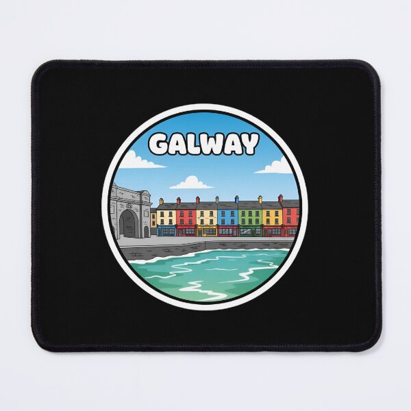 Item preview, Galway Gift, Ireland Spanish Arch Souvenir Sticker designed and sold by Patterned by Pixels.