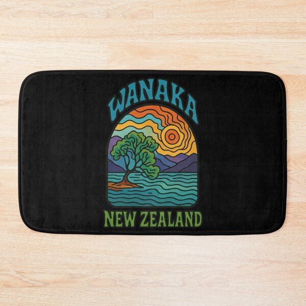 Item preview, Wanaka New Zealand Retro Trippy designed and sold by TomFrontierArt.