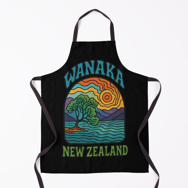 Item preview, Wanaka New Zealand Retro Trippy designed and sold by TomFrontierArt.