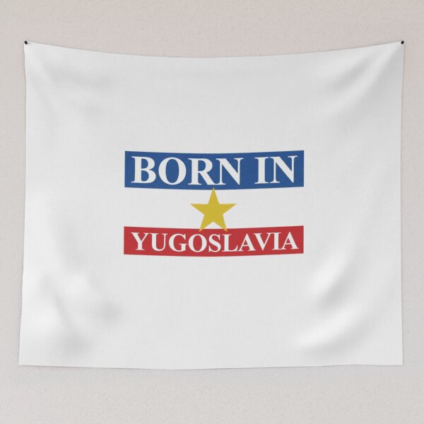 Item preview, T-shirt classique Jugoslavija – Design rétro Yougoslavie designed and sold by ZXSTORE.