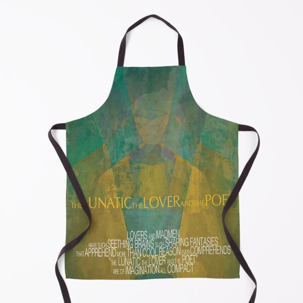 Item preview, "Lunatic Lover Poet" Shakespeare Quotation designed and sold by nosoonersaid.